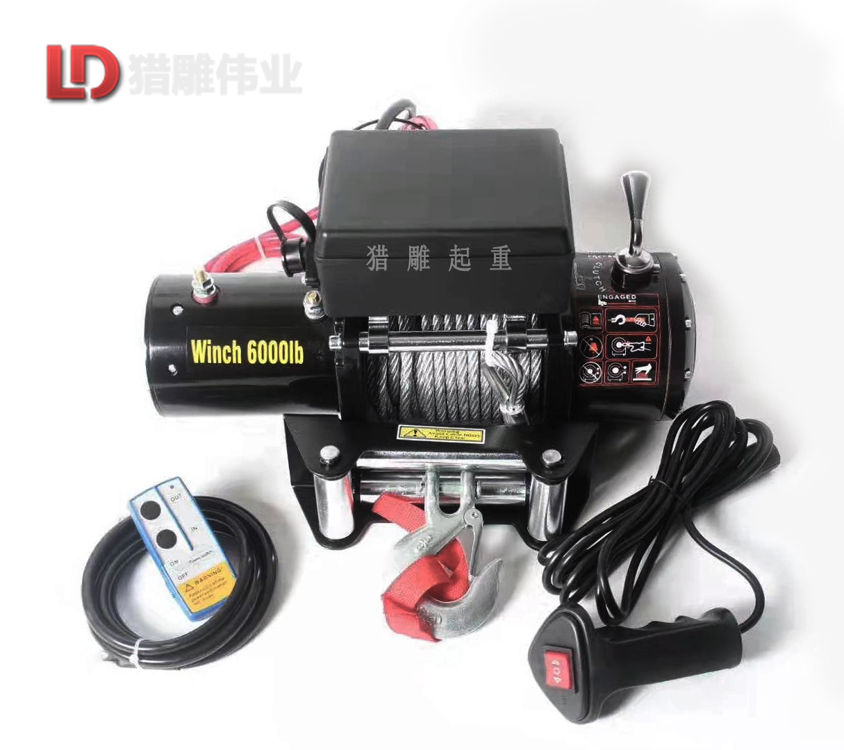 6000磅電動(dòng)絞盤